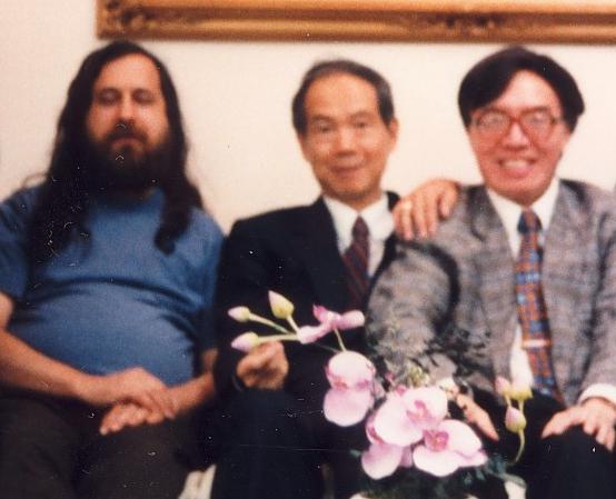 T. L. Kunii, one of the founders of Post-Science Institute and the number one intellectual in Japan, sandwiched between Hugh Ching and Richard Stallman. Click to learn more about work of T. L. Kunii